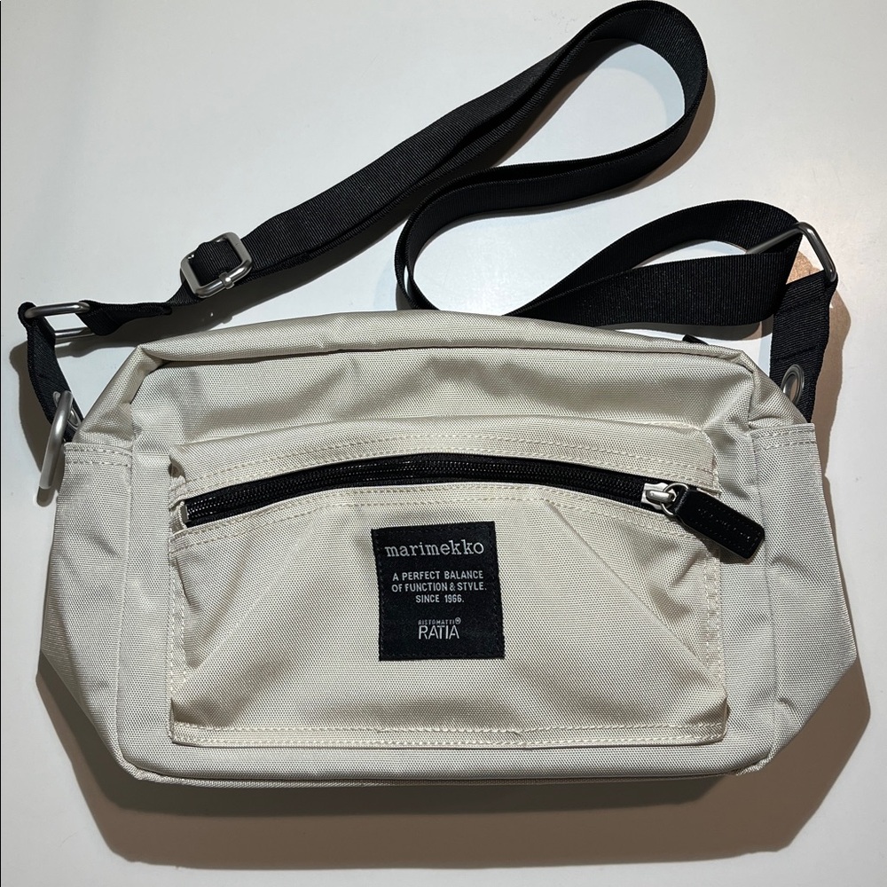 NWOT Marimekko My Things Shoulder Bag - Sand (Ivory)